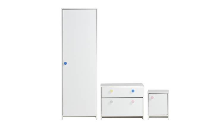 Argos 3 deals door wardrobe set