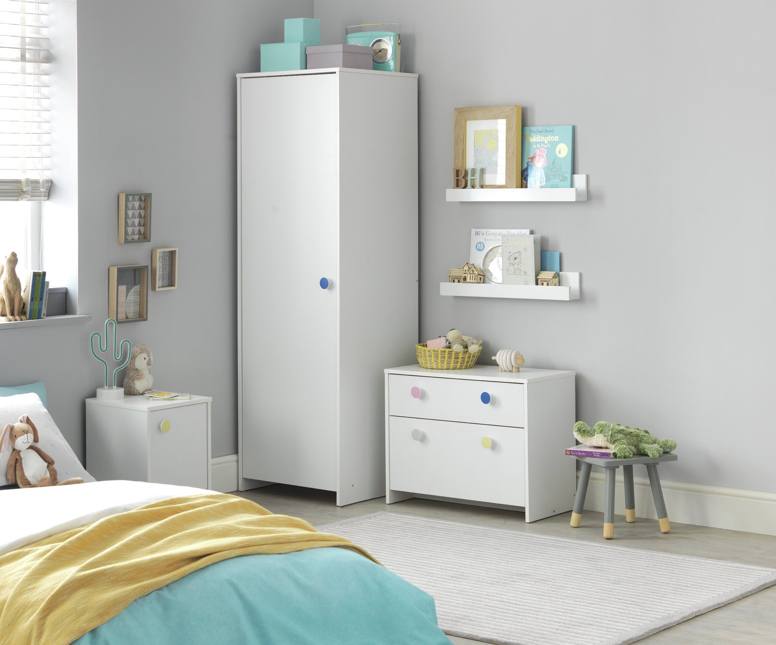 Argos Home Juno 3 Piece 1 Door Wardrobe Set Review