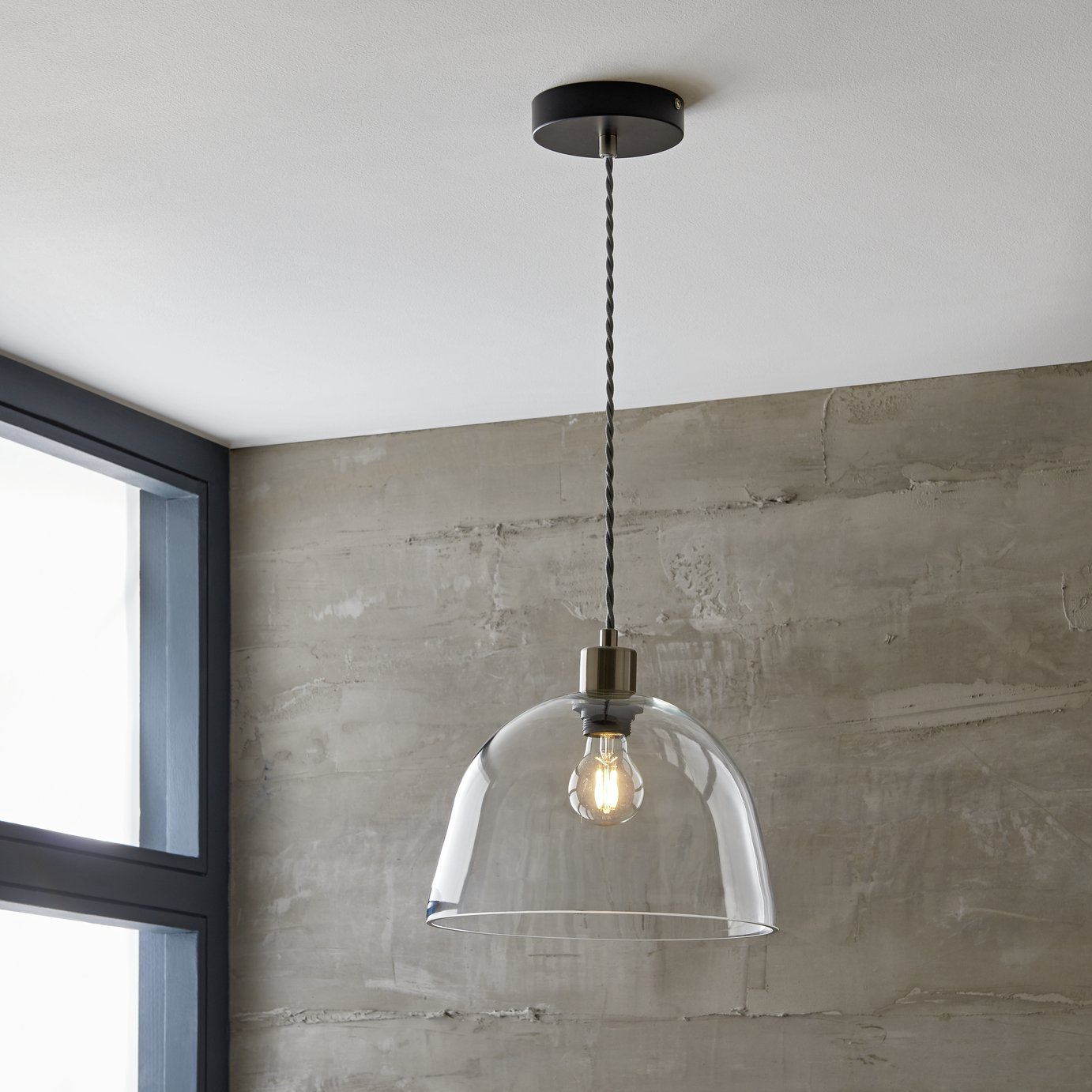 Argos Home Kanso Glass Pendant Light Review