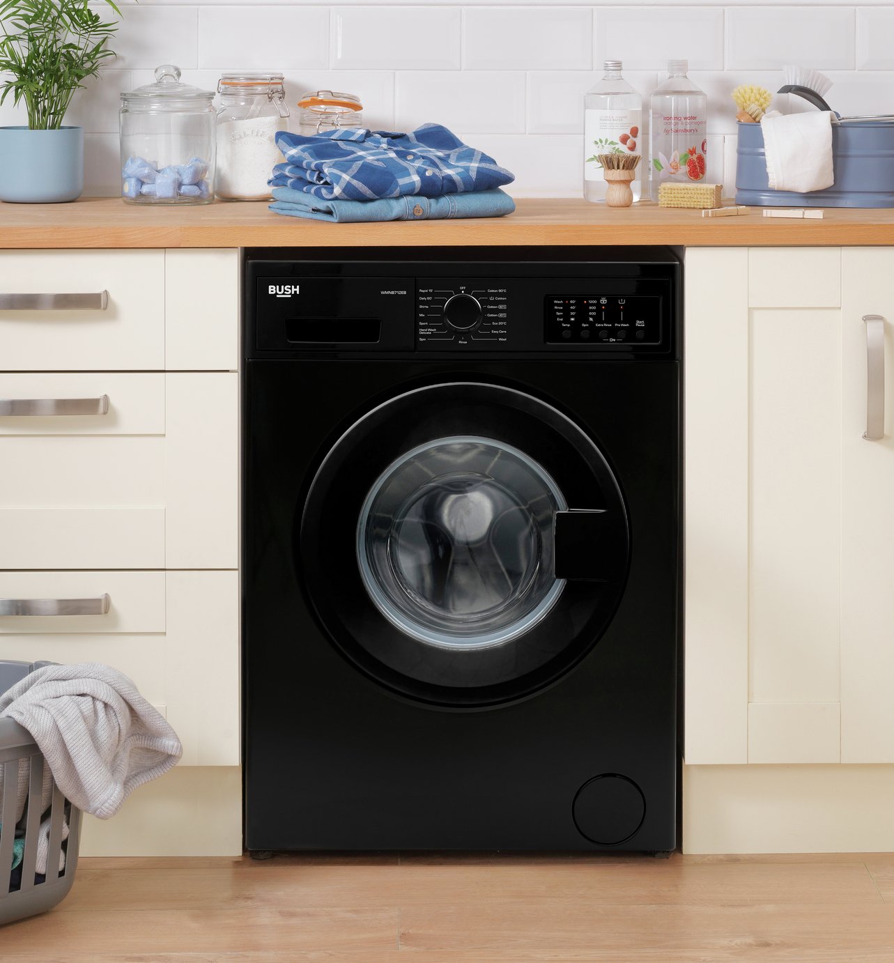 Bush WMNB712EB 7KG 1200 Spin Washing Machine Review