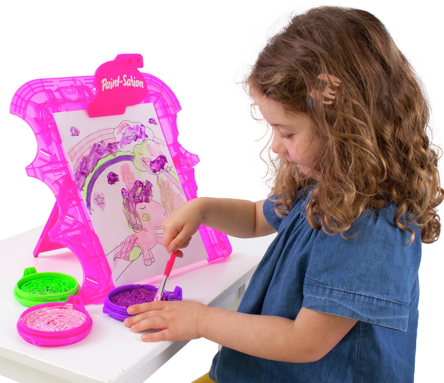 Paint Sation Unicorn Easel Mess Free and Washable Review