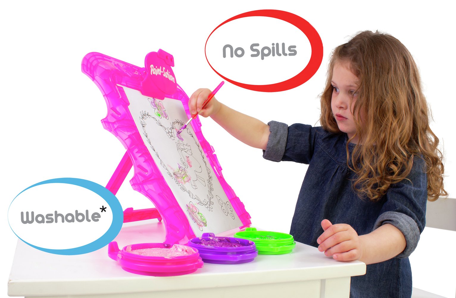 Paint Sation Unicorn Easel Mess Free and Washable Review