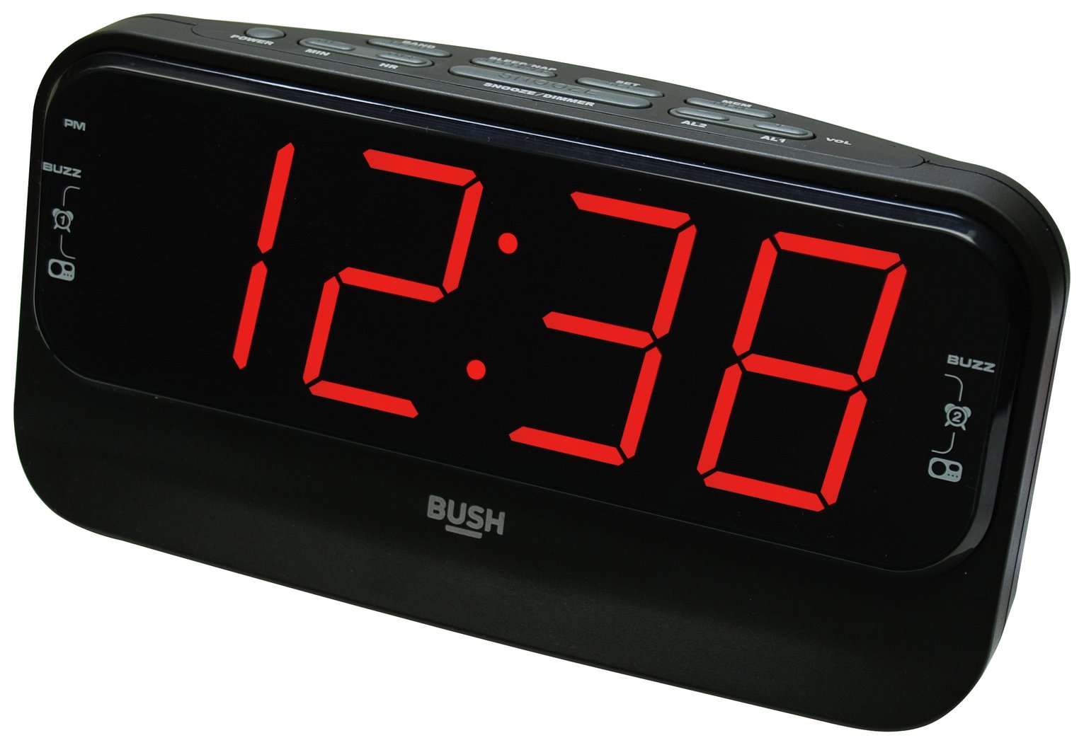 Bush Big LED Alarm Clock Radio Review