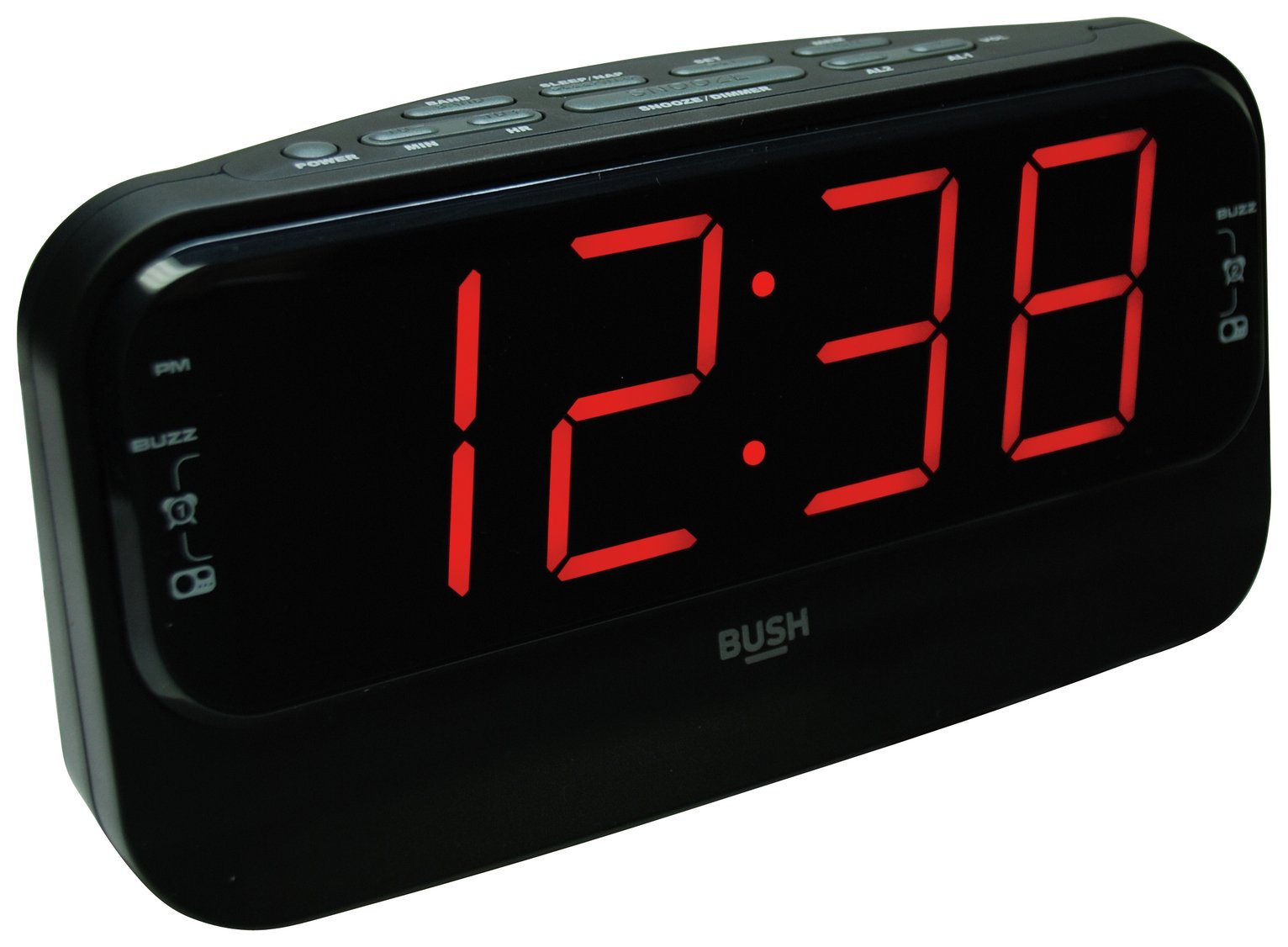 Bush Big LED Alarm Clock Radio Reviews