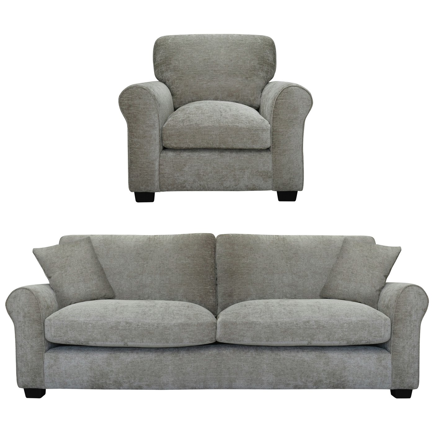 Argos Home Tammy Fabric Chair and 4 Seater Sofa Review