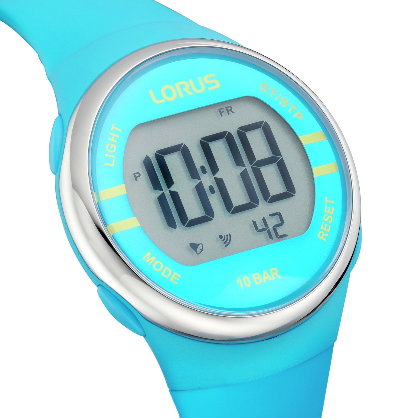 Lorus Men's Digital Bright Blue Strap Watch Review