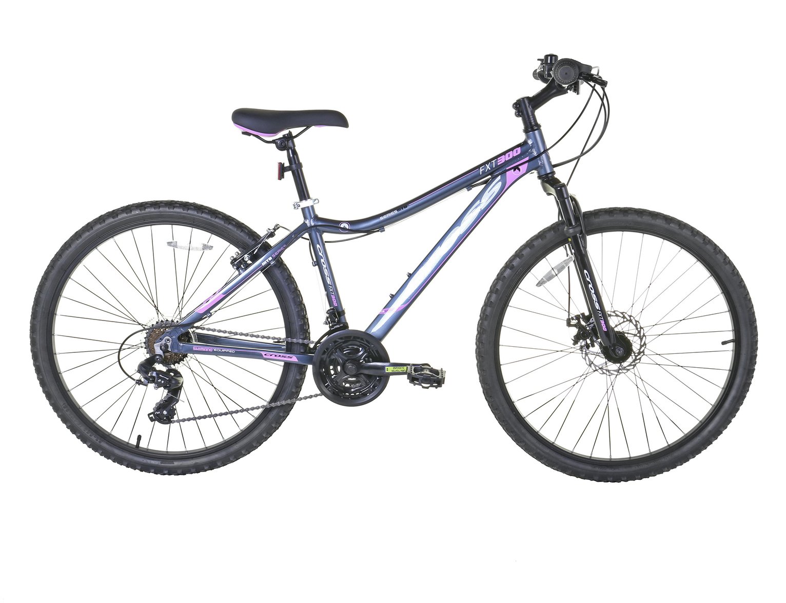 cross fxt300 26 inch wheel size womens mountain bike