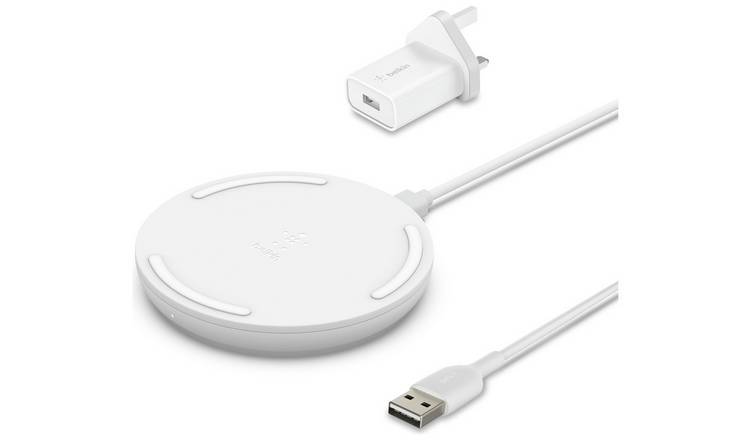 Belkin BOOST CHARGE™ 10W Wireless Charging Pad in White