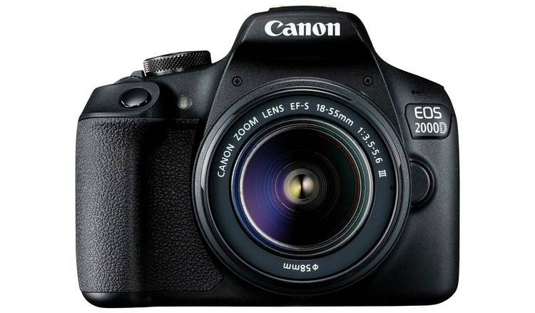 Canon EOS 2000D DSLR Camera with 18-55mm DC Lens