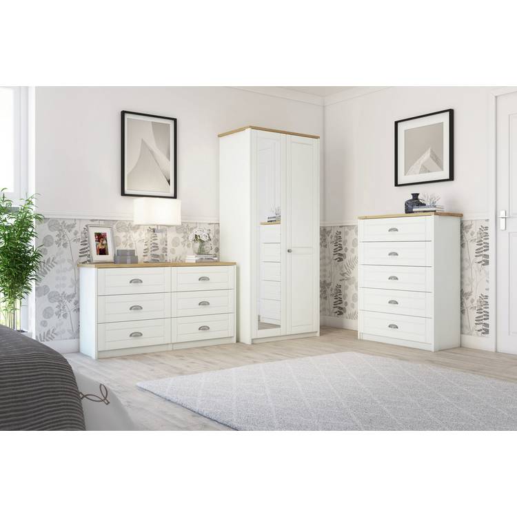 Kielder 6 Drawer Chest - Grey 0