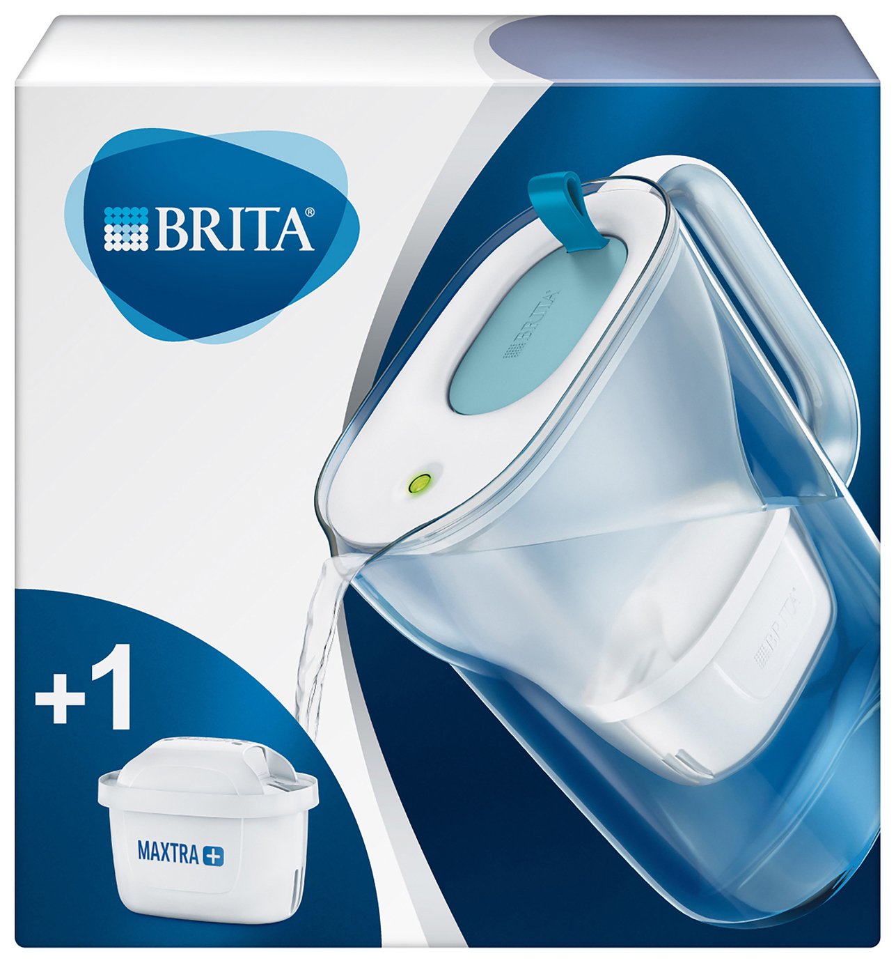 Brita Style Fridge Water Filter Jug - Blue