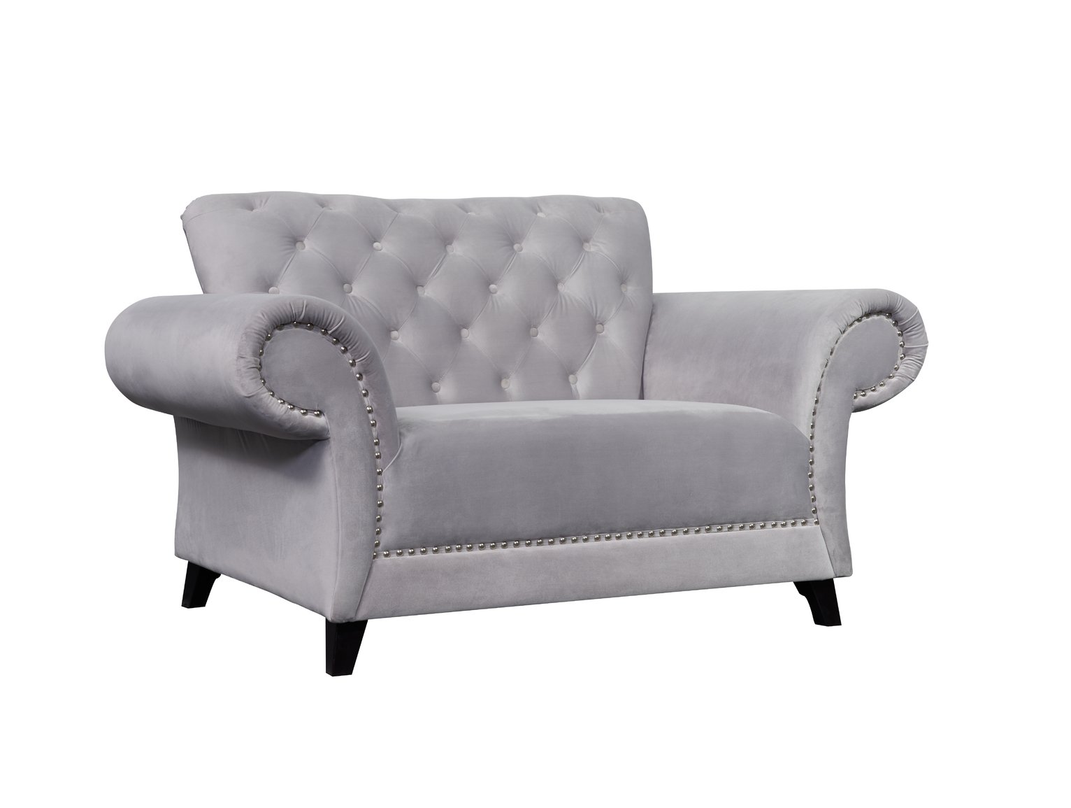 Argos Home Chelsea Velvet Cuddle Chair Review