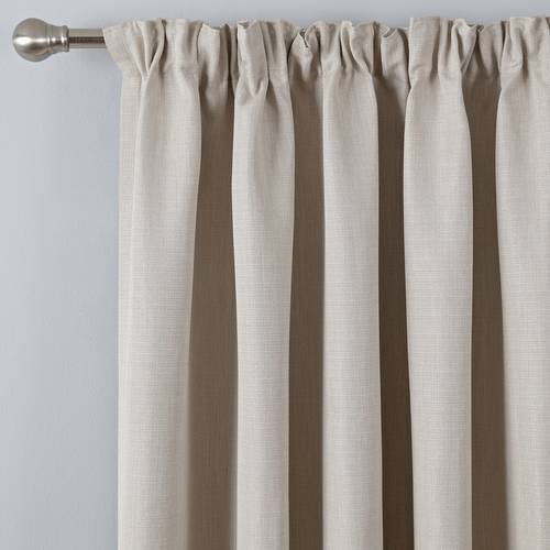 Buy Argos Home Linen Look Pencil Pleat Curtains Natural