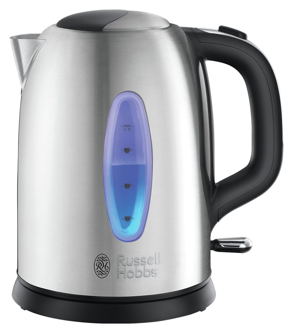 argos kettles silver