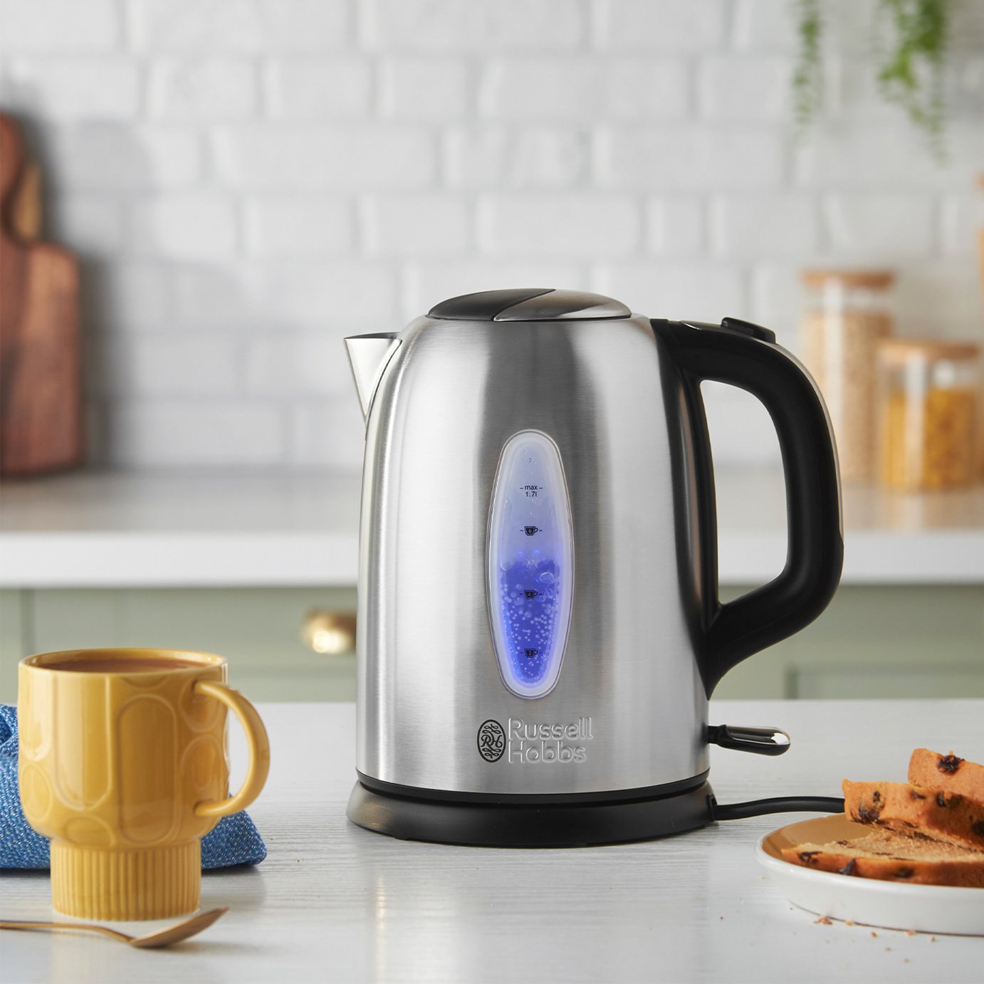 Buy Russell Hobbs 25513 Worcester Kettle - Metallic | Kettles | Argos