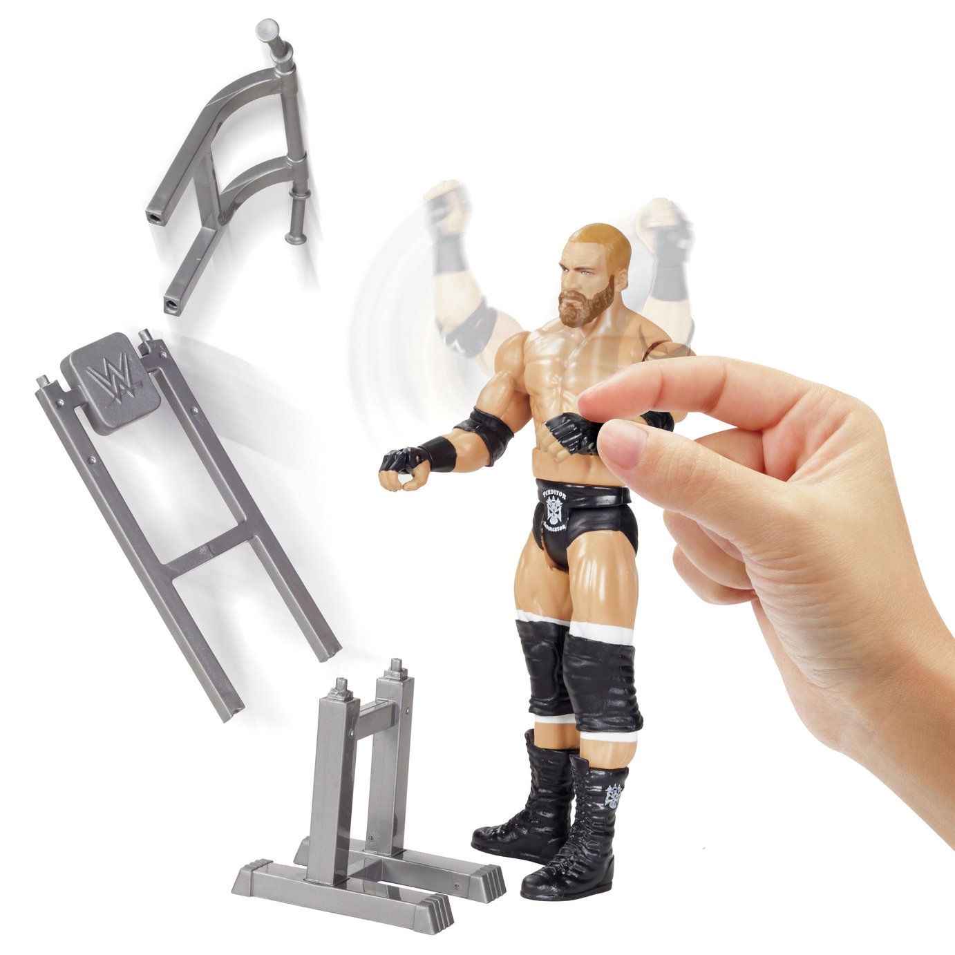 WWE Wrekkin' 6 Inch Triple H Action Figure Review