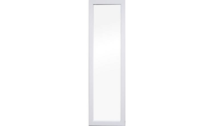 Argos Home Over the Door Mirror - White