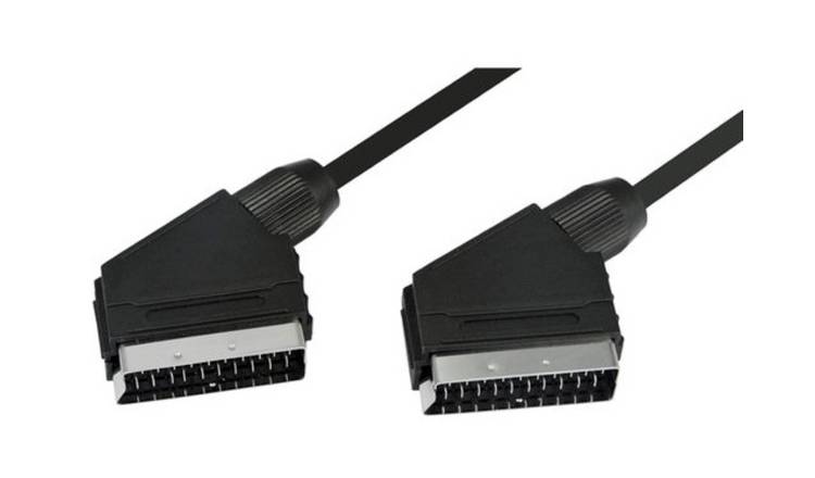 Buy 1.5m Scart Lead - Black | HDMI cables and cables | Argos