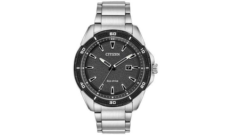 Citizen Black Dial Mens Stainless Steel Watch review