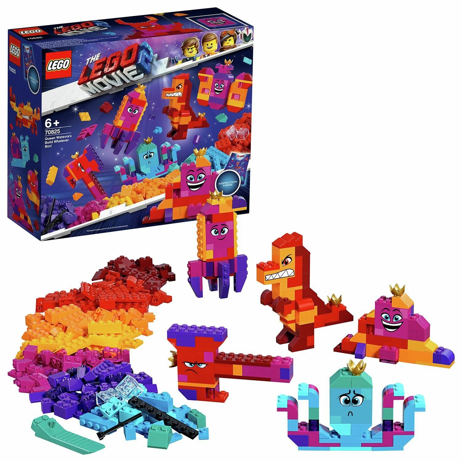 LEGO Movie 2 Queen Watevra's Building Toy Brick Set review