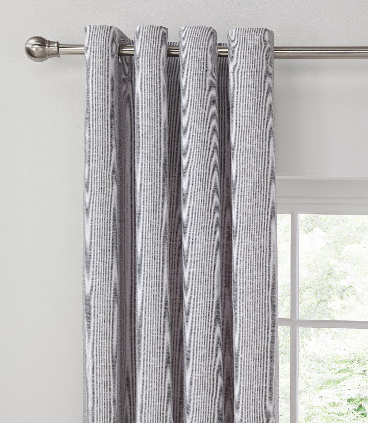 Argos Home Ribbed Lined Eyelet Curtain review