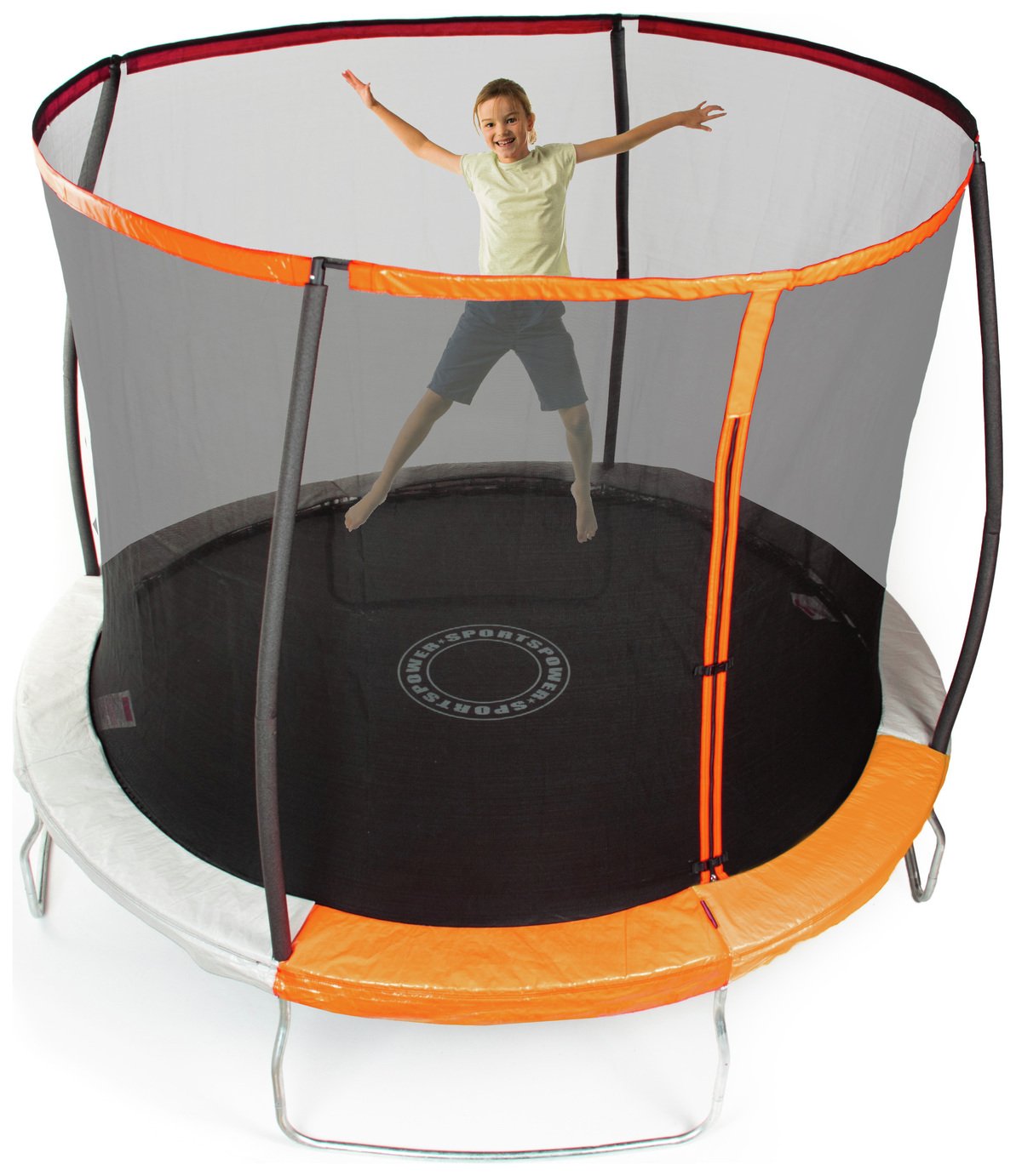 sportspower 8ft folding trampoline