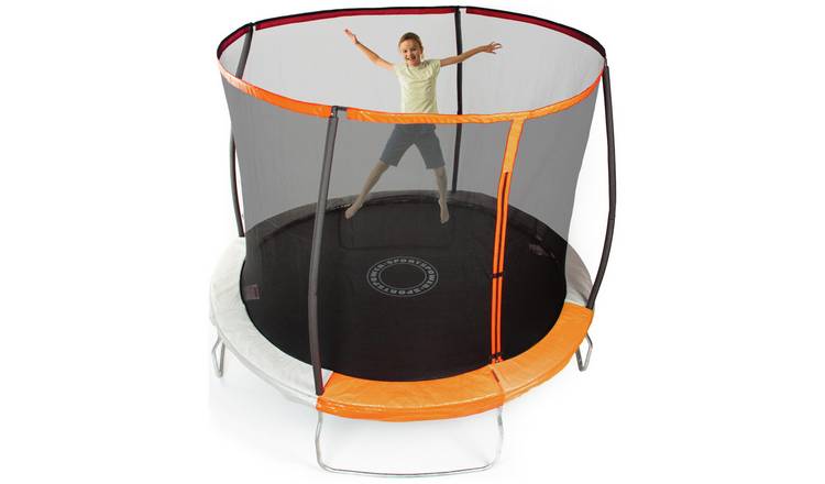 Sportspower 8ft Outdoor Kids Trampoline with Enclosure from Argos' garden toy range