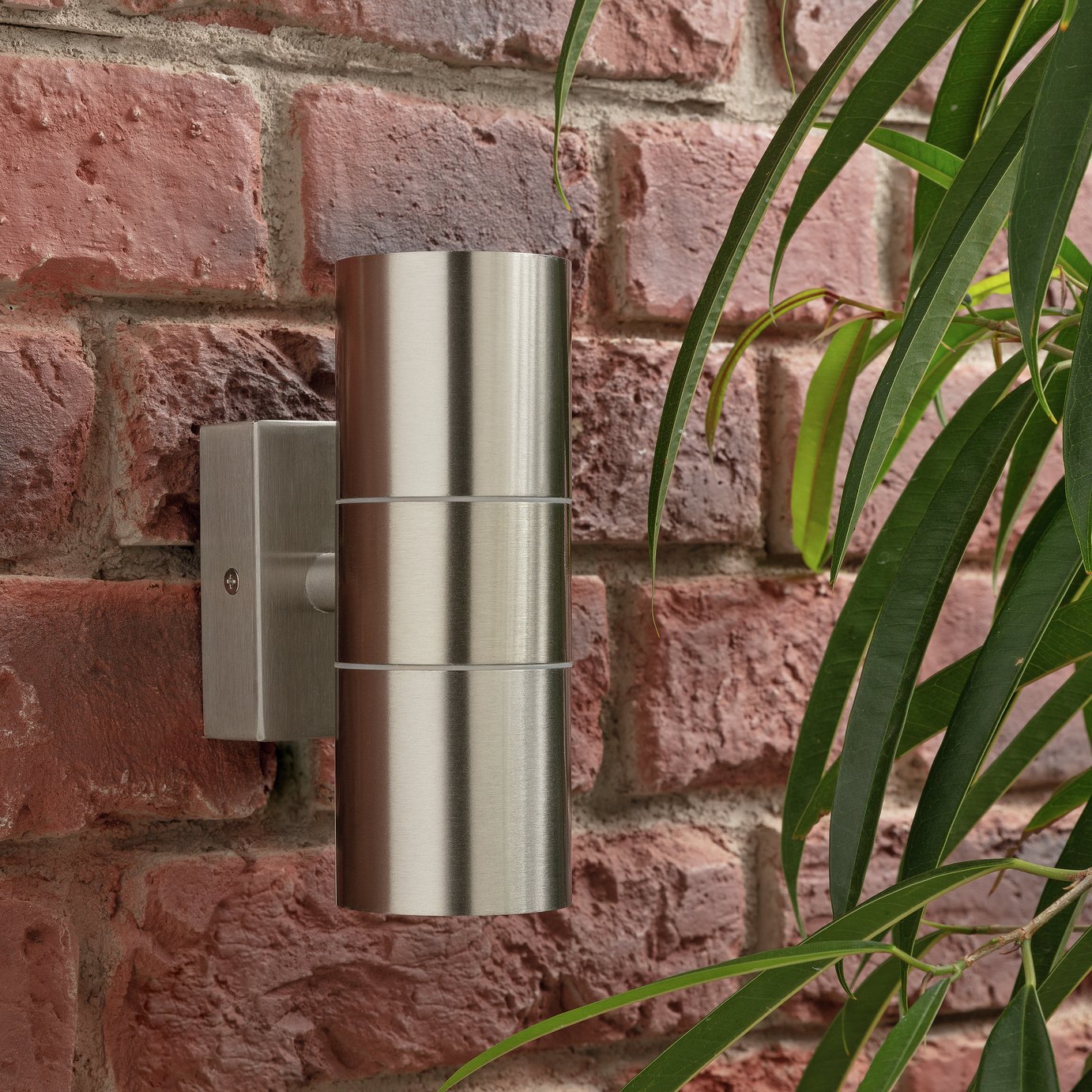 Zinc Up & Down Outdoor Wall Light