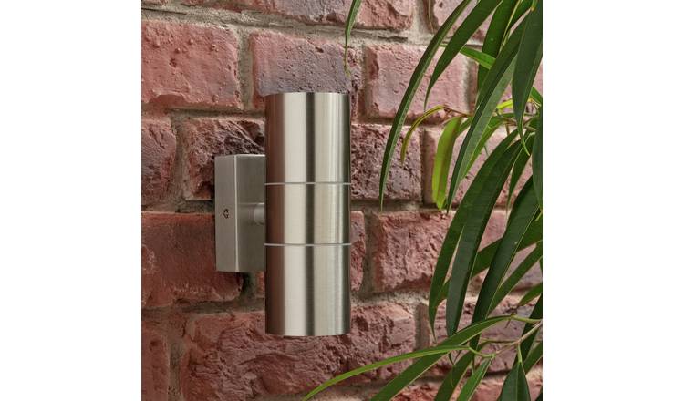 Buy Zinc Up Down Outdoor Wall Light Outdoor Wall Lights And Lanterns Argos