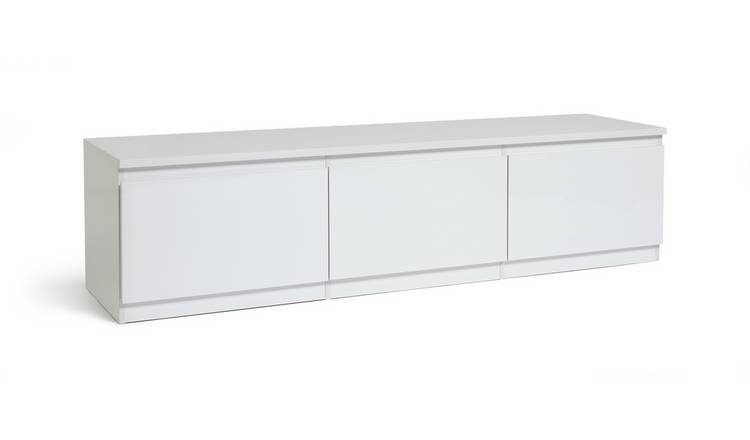 Tv unit argos deals white