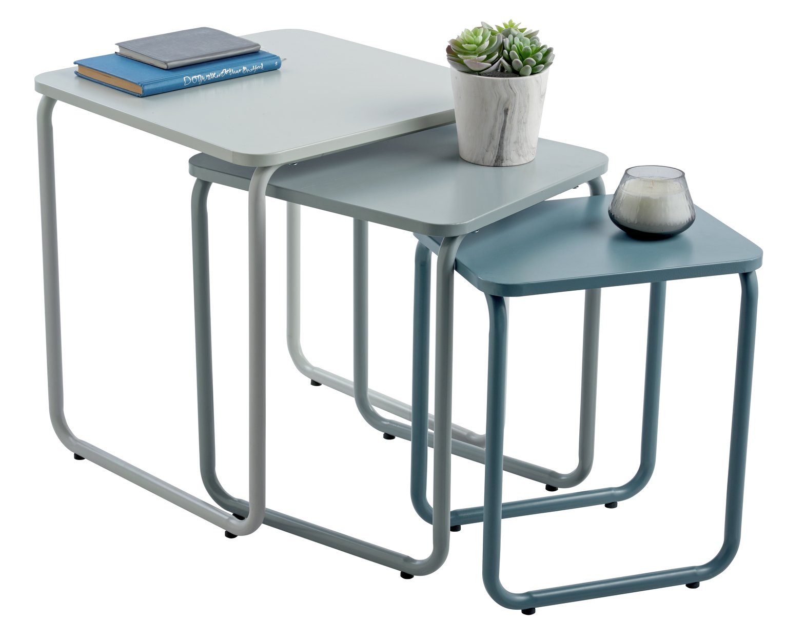 Argos Home Sweep Square Nest of Tables Reviews