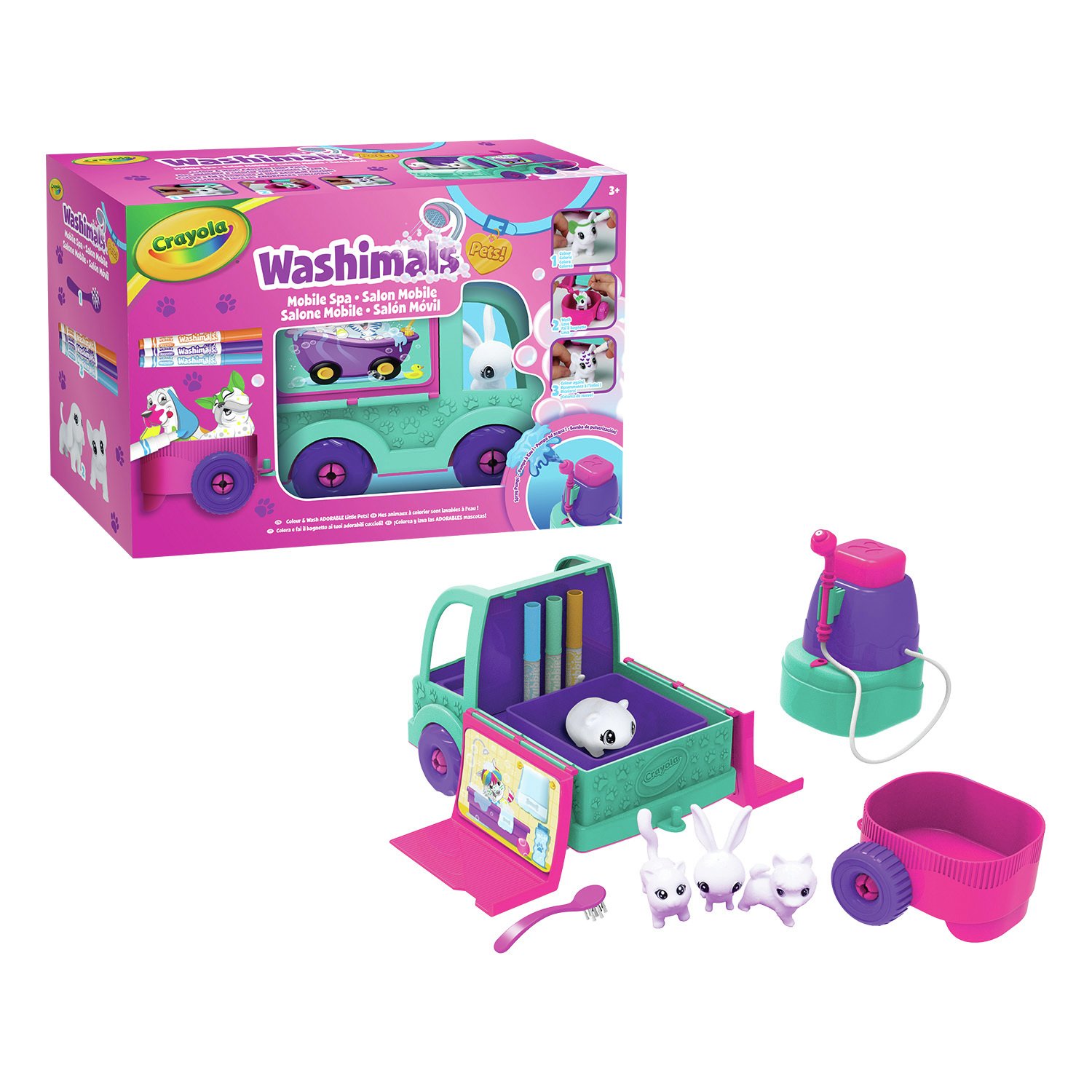 Crayola Washimals Colour and Wash Truck Review