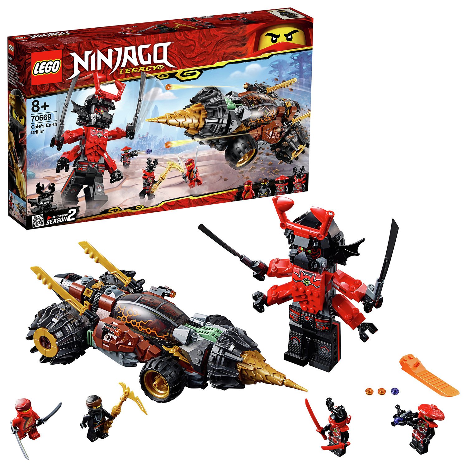 LEGO Ninjago Cole's Earth Toy Driller - 70669