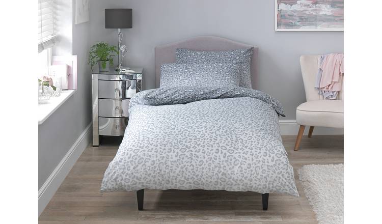 Buy Argos Home Leopard Ombre Bedding Set Single Duvet Cover