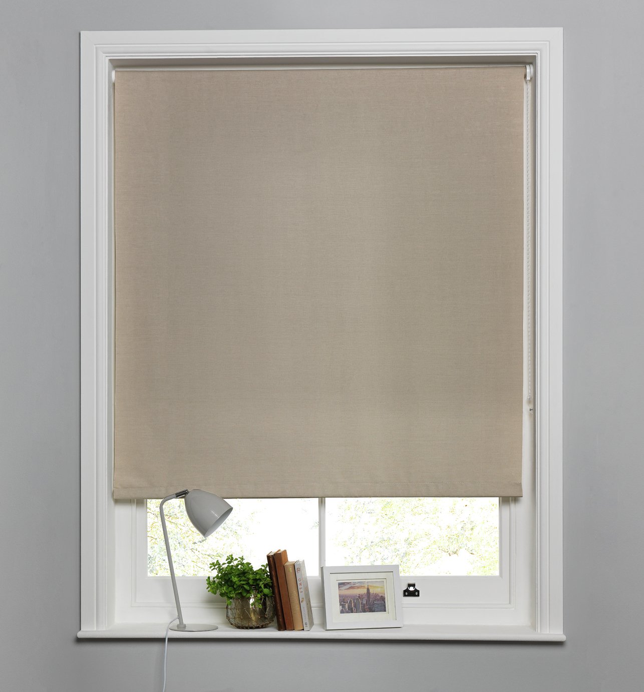 Argos Home Blackout Roller Blind - 5ft - Mocha