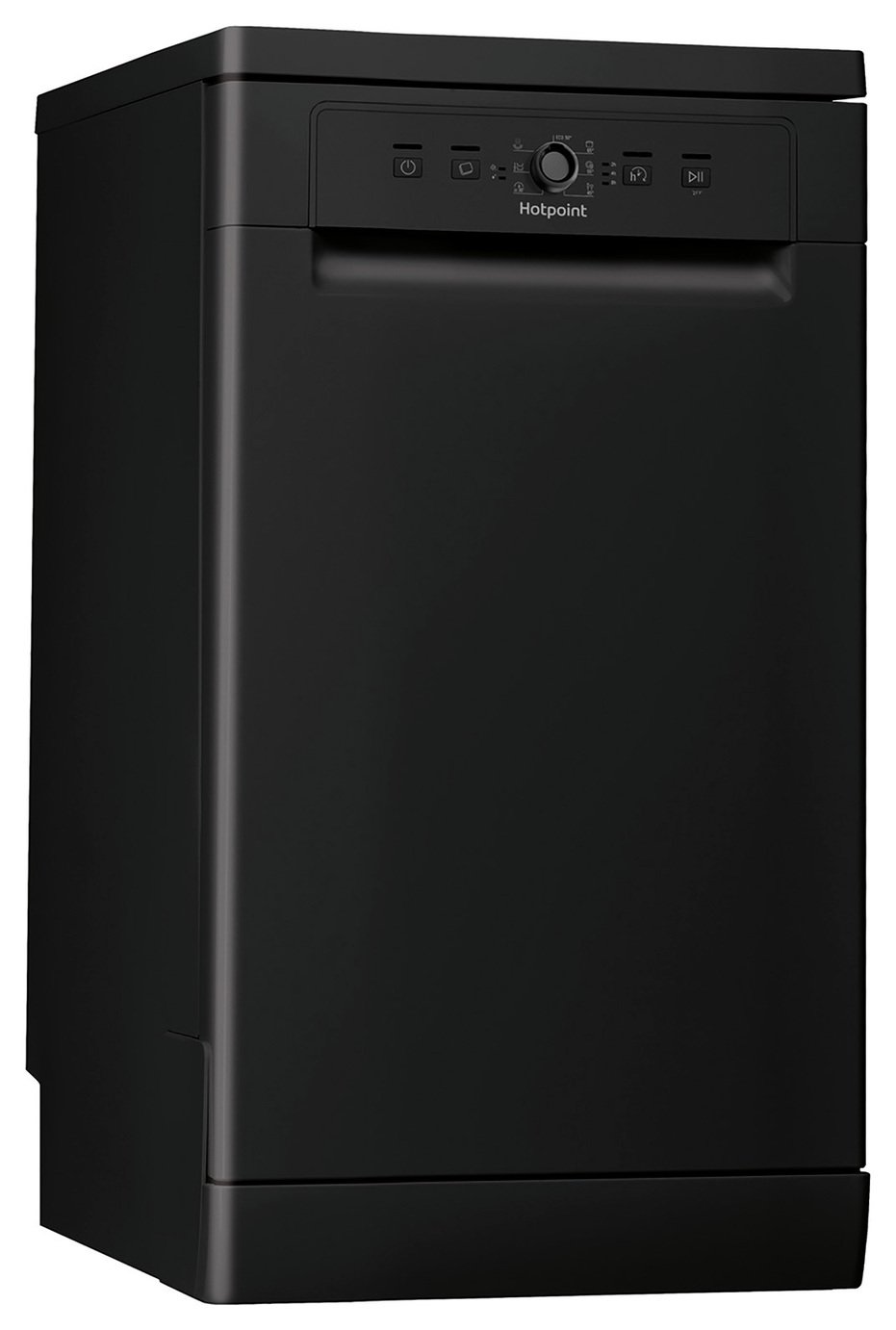 Hotpoint HSFE1B19BUK Slimline Dishwasher - Black