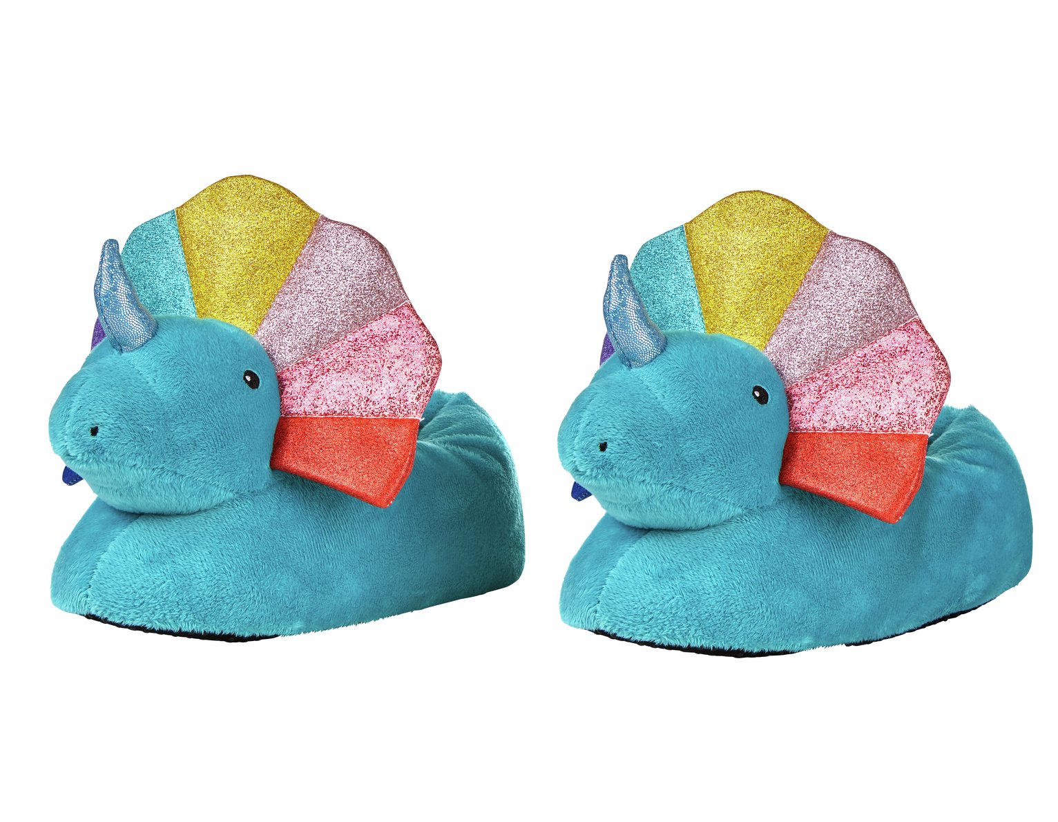 Imagination Station Rainbow Dinosaur Slippers Review