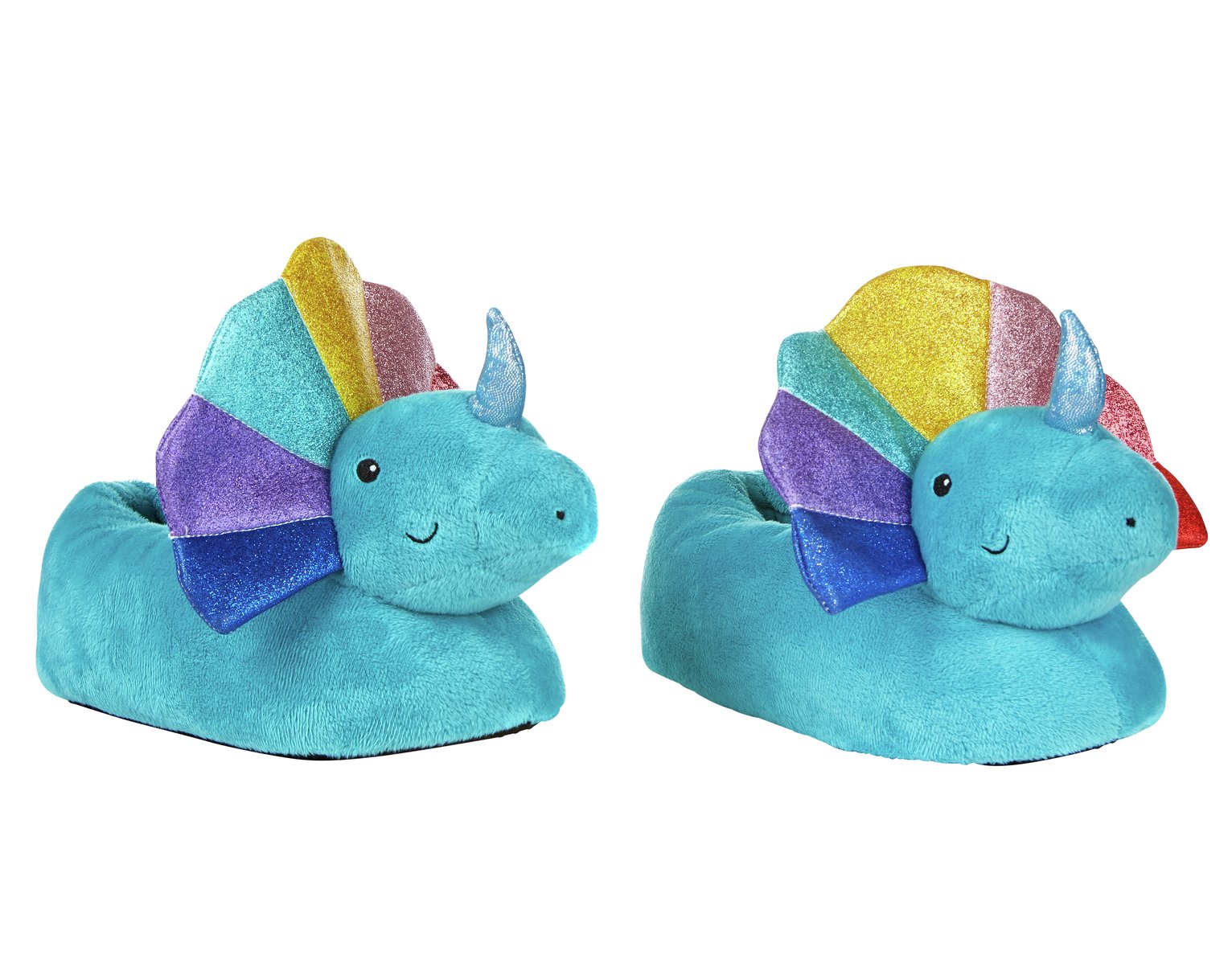 Imagination Station Rainbow Dinosaur Slippers Review