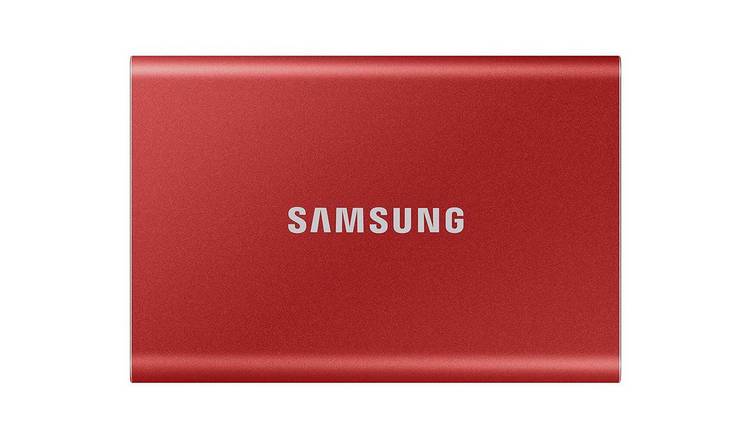 Samsung T7 USB 3.2 Gen 2 2TB Portable SSD - Red