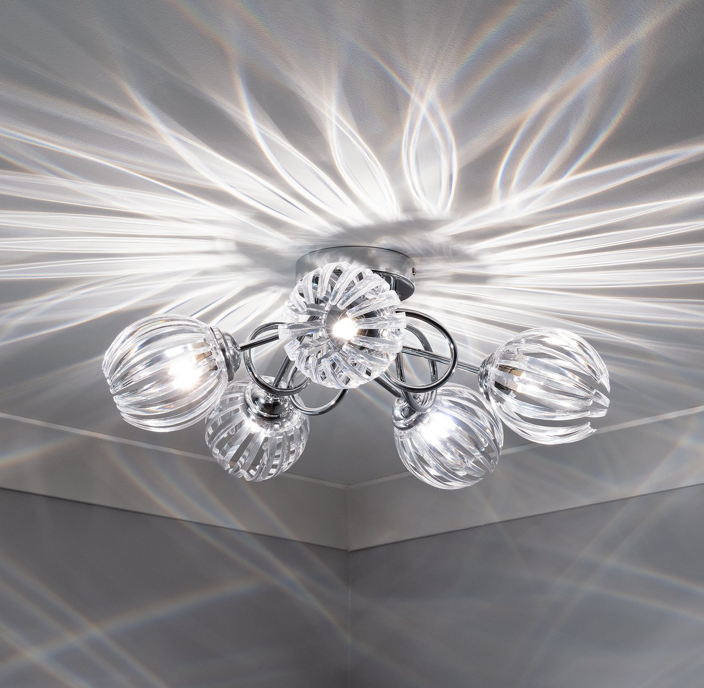 Argos Home Alana 5 Light Ceiling Light Review