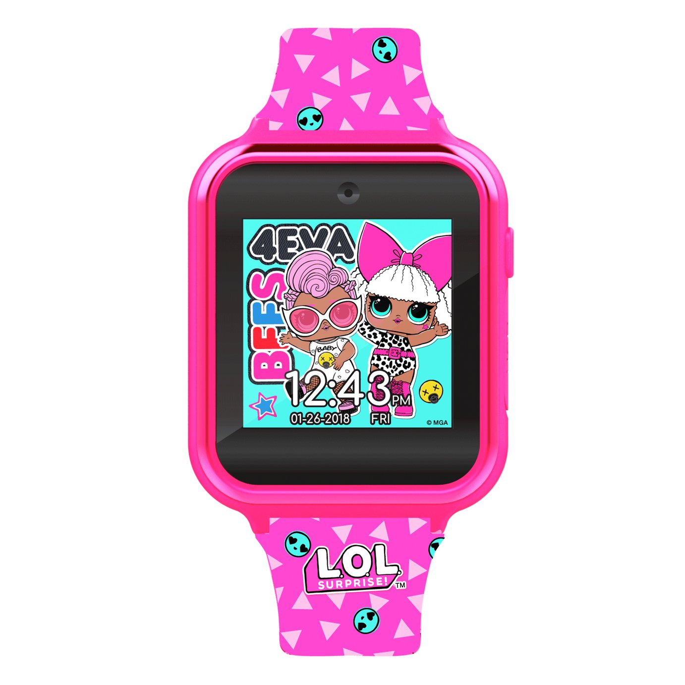 LOL Surpise Kid's Pink Silicone Strap Watch