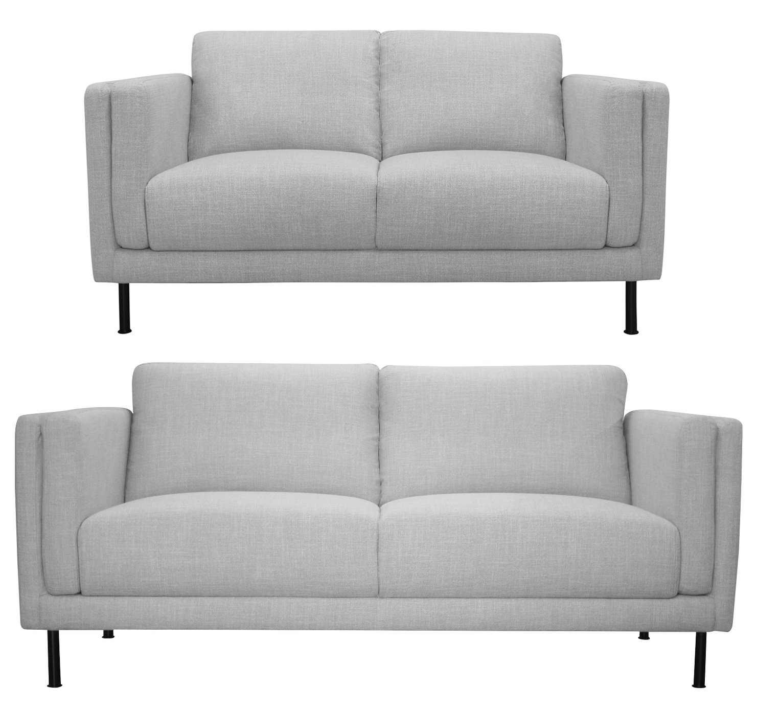 Argos Home Hugo Fabric 2 Seater and 3 Seater Sofas review