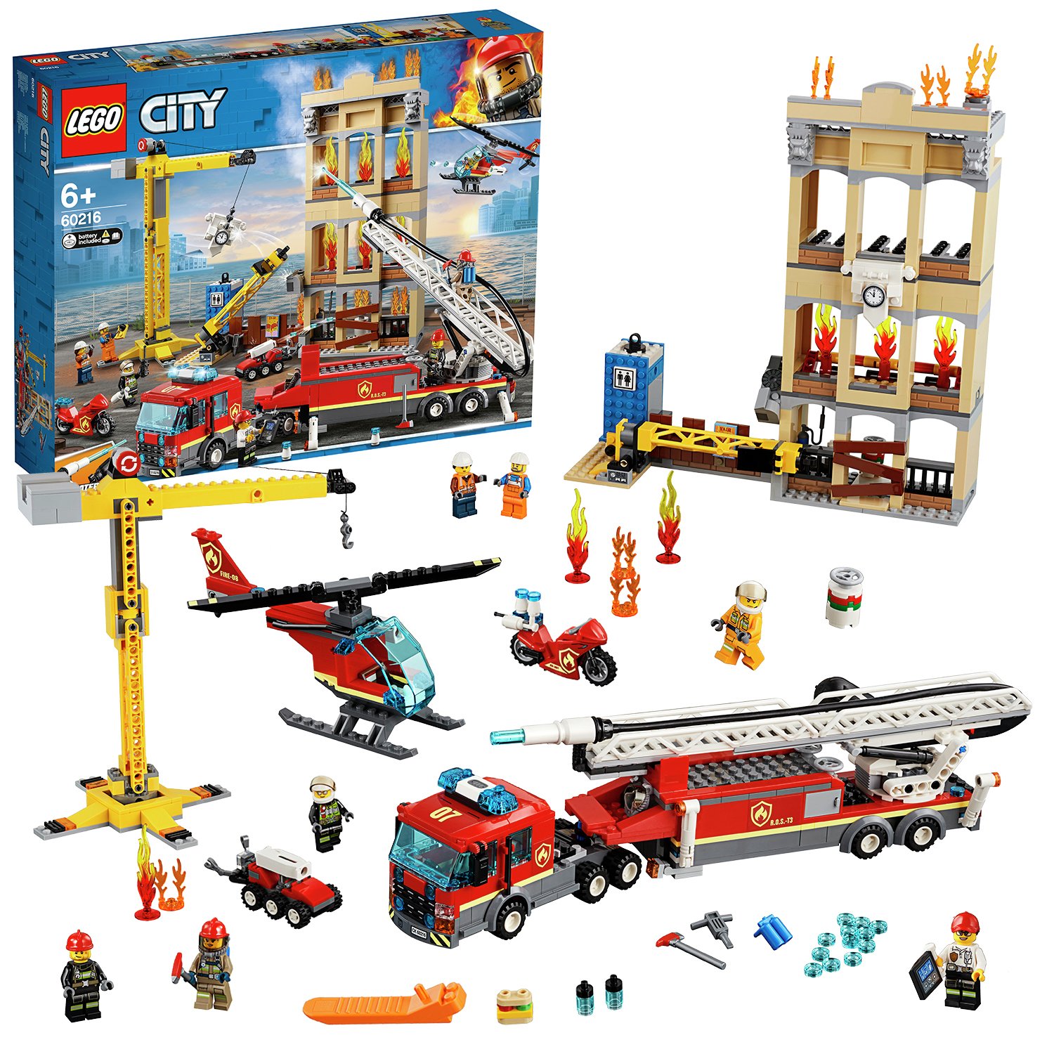 lego city fire sets 2019