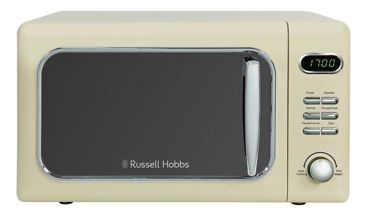 Russell Hobbs 700W Standard Microwave RHMD718C - Cream