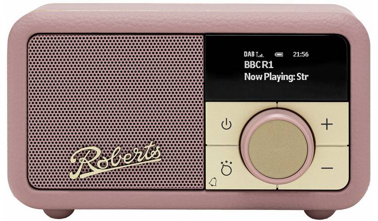 Roberts Revival Petite 2 DAB/DAB+/FM Radio - Dusky Pink