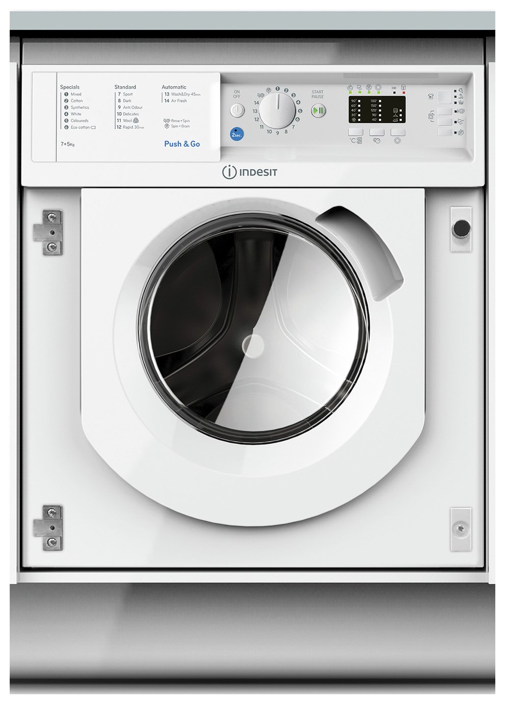 Indesit BIWMIL71252 7KG 1200 Spin Washing Machine - White