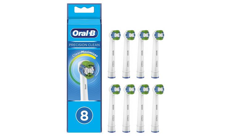 Oral-B Precision Clean Electric Toothbrush Heads - 8 Pack