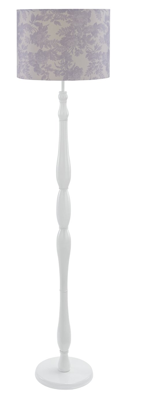 Argos Home Crankbrook Floor Lamp - White