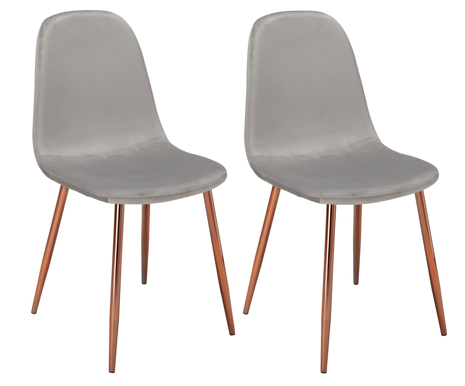 Argos Home Beni Pair of Velvet Dining Chairs Review