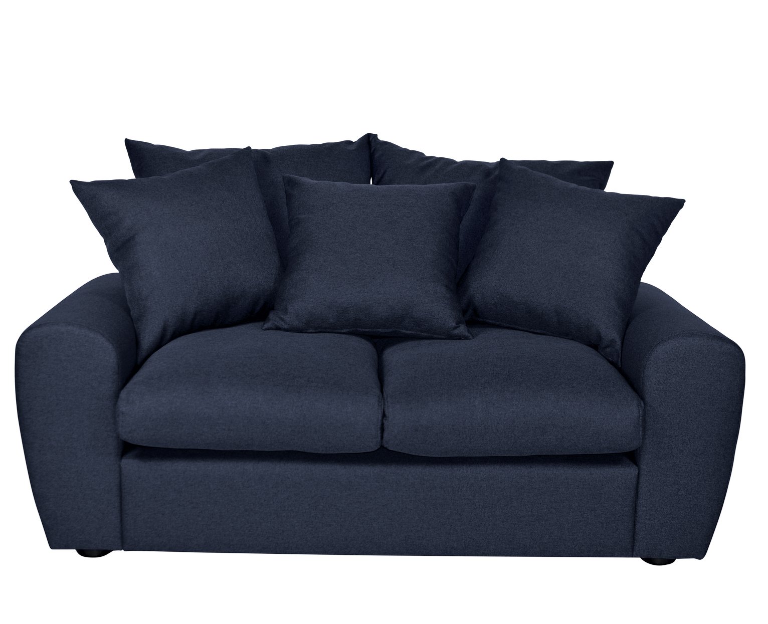 Argos Home Billow 2 Seater Fabric Sofa - Blue
